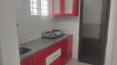 Kitchen Image of 660 Sq.ft 1 BHK Apartment / Flat for rent in Whitefield Bengaluru for Rs. 25000