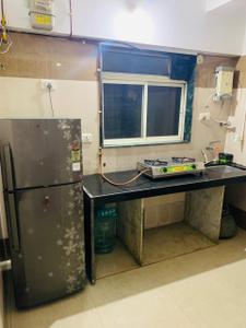 Kitchen Image of 480 Sq.ft 1 BHK Apartment / Flat for sale in Bindra Complex, Andheri East Mumbai for Rs. 10800000