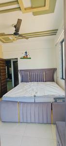 Bedroom Image of 1280 Sq.ft 2 BHK Apartment / Flat for rent in Ganesh Aaradhana Sky, Narolgam Ahmedabad for Rs. 17000