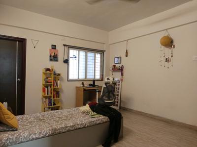 Bedroom Image of 1850 Sq.ft 3 BHK Apartment / Flat for rent in Wanowrie Pune for Rs. 42000