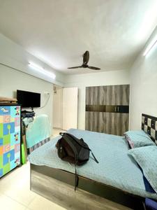 Bedroom Image of 780 Sq.ft 1 BHK Apartment / Flat for sale in Thane West Thane for Rs. 6300000