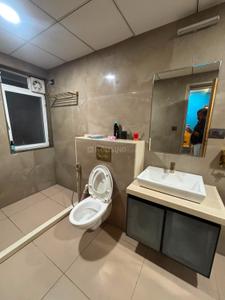 Bathroom Image of 1800 Sq.ft 3 BHK Apartment / Flat for rent in Darshanam Club Life, Undera Vadodara for Rs. 60000