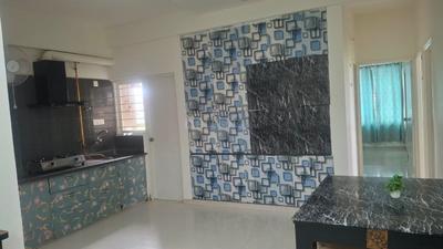 Kitchen Image of 1530 Sq.ft 3 BHK Apartment / Flat for rent in Dev Prayag, Motera Ahmedabad for Rs. 25000