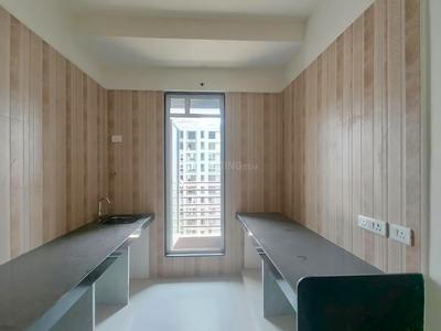 Kitchen Image of 955 Sq.ft 2 BHK Apartment / Flat for rent in Sheth Zuri, Thane West Thane for Rs. 45000