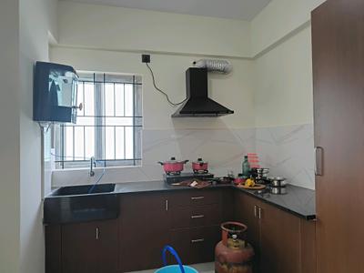Kitchen Image of 1250 Sq.ft 2 BHK Apartment / Flat for rent in Varthur Bengaluru for Rs. 35000