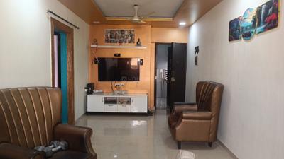 Living Room Image of 750 Sq.ft 2 BHK Apartment / Flat for sale in Blue Crystal, Dahisar West Mumbai for Rs. 16800000