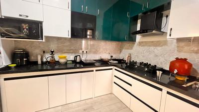 Kitchen Image of 1440 Sq.ft 3 BHK Apartment / Flat for sale in K Shire Wing A B C D, Punawale Pune for Rs. 13500000
