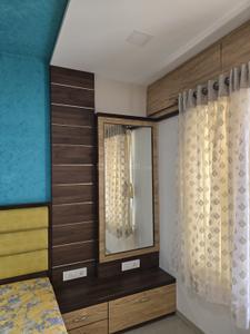 Bedroom Image of 1350 Sq.ft 3 BHK Apartment / Flat for sale in Park Royale, Rahatani Pune for Rs. 22000000