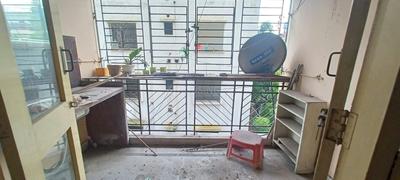 Balcony Image of 1495 Sq.ft 3 BHK Apartment / Flat for sale in Space Clubtown Enclave, Chinar Park Kolkata for Rs. 13500000