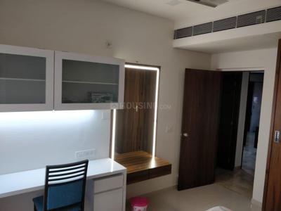 Bedroom Image of 2163 Sq.ft 4 BHK Apartment / Flat for rent in Goyal Riviera Blues, Prahlad Nagar Ahmedabad for Rs. 130000