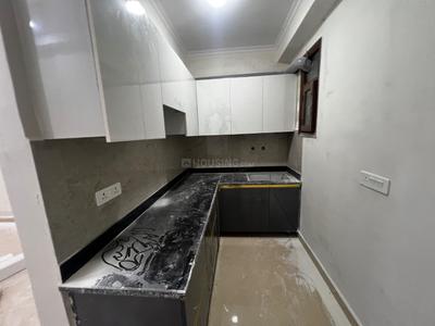 Kitchen Image of 990 Sq.ft 3 BHK Builder Floor for sale in Rajpur New Delhi for Rs. 6500000