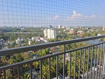 Balcony Image of 1615 Sq.ft 3 BHK Apartment / Flat for sale in Asset Canvas, Maradu Kochi for Rs. 13500000