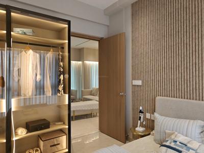 Bedroom Image of 550 Sq.ft 2 BHK Apartment / Flat for sale in Purva Clermont, Chembur Mumbai for Rs. 24500000