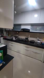 Kitchen Image of 1050 Sq.ft 2 BHK Apartment / Flat for rent in Alembic Alchemy Veda, Chhani Jakat Naka Vadodara for Rs. 25000