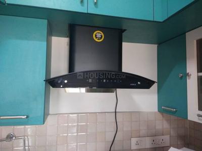 Kitchen Image of 674 Sq.ft 1 BHK Apartment / Flat for rent in Shriram Chirping Woods, Harlur Bengaluru for Rs. 36000