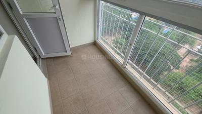 Balcony Image of 1650 Sq.ft 3 BHK Apartment / Flat for rent in Habitat Eden Height, Hoodi Bengaluru for Rs. 75000