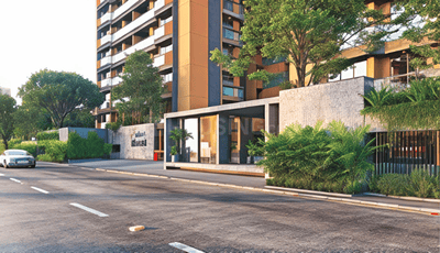 Image of 1026 Sq.ft 3 BHK Apartment / Flat for sale in Arise Vibrant, Chharodi, Ahmedabad for Rs. 9400000