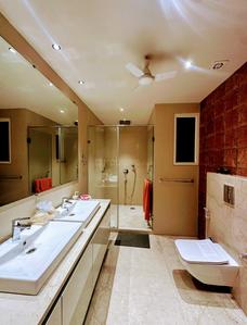 Bathroom Image of 1169 Sq.ft 3 BHK Villa for rent in Yog Vivanta The Grandeur, Bholav Bharuch for Rs. 20000