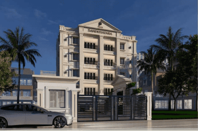 Image of 1300 Sq.ft 2 BHK Apartment / Flat for sale in BJB Nagar, Bhubaneswar for Rs. 13700000