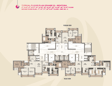 Image of 3065 Sq.ft 4 BHK Apartment / Flat for sale in Paradise Sai World City Phase 3, Panvel, Navi Mumbai for Rs. 36300000