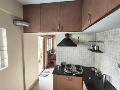 Kitchen Image of 1350 Sq.ft 3 BHK Apartment / Flat for rent in Nandi Manomay Meadows, Chikkalasandra Bengaluru for Rs. 30000
