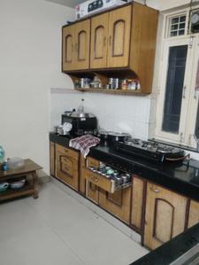 Kitchen Image of 1800 Sq.ft 3 BHK Apartment / Flat for rent in Vidhyadhar Nagar Jaipur for Rs. 27000