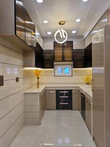Kitchen Image of 1300 Sq.ft 4 BHK Apartment / Flat for sale in Hans Builders Floor, Uttam Nagar New Delhi for Rs. 13000000