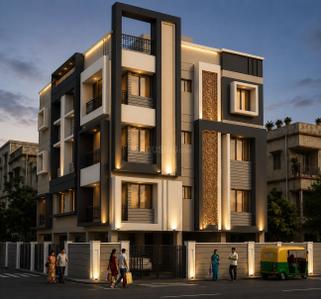 Image of 1641 Sq.ft 3 BHK Apartment / Flat for sale in Kalikapur, EM Bypass, Kolkata for Rs. 9500000