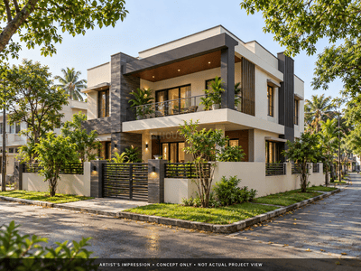 Image of 1565 Sq.ft 3 BHK Villa for sale in Dankuni, Hooghly for Rs. 12500000