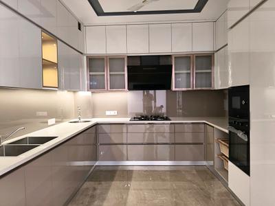 Kitchen Image of 3600 Sq.ft 4 BHK Builder Floor for rent in Sector 57 Gurgaon for Rs. 90000