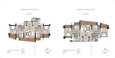 Image of 4332 Sq.ft 4 BHK Apartment / Flat for sale in Evos Alchemy, Patia, Bhubaneswar for Rs. 39000000