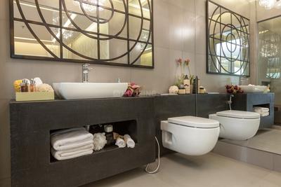 Bathroom Image of 650 Sq.ft 1 BHK Studio for sale in Elan Miracle, Sector 84 Gurgaon for Rs. 10800000