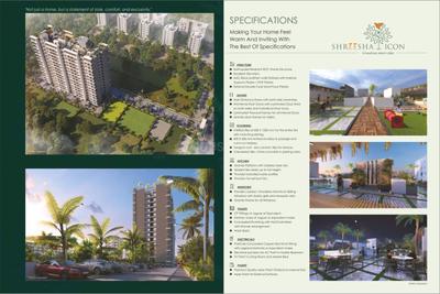 Image of 1004 Sq.ft 2 BHK Apartment / Flat for sale in Shreesha Icon, Moshi, Pune for Rs. 5400000
