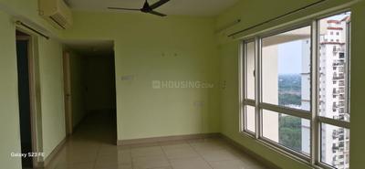 Balcony Image of 1900 Sq.ft 3 BHK Apartment / Flat for rent in New Town Kolkata for Rs. 33000