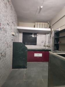 Kitchen Image of 550 Sq.ft 1 BHK Apartment / Flat for rent in Kalwa Thane for Rs. 14000