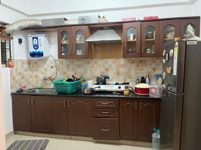 Kitchen Image of 1205 Sq.ft 2 BHK Apartment / Flat for rent in Sri Emerald Park, Kadubeesanahalli Bengaluru for Rs. 38000