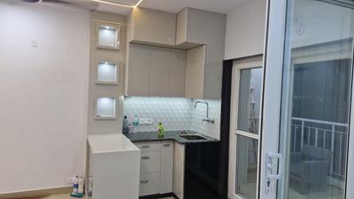 Kitchen Image of 500 Sq.ft 1 BHK Apartment / Flat for rent in Vikram Golf View Condos, Sector 19 Dwarka New Delhi for Rs. 22000