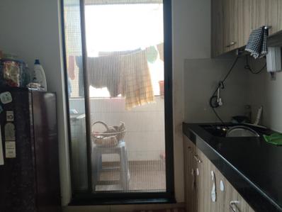 Kitchen Image of 650 Sq.ft 2 BHK Apartment / Flat for rent in Shapoorji Pallonji Joyville Hinjawadi, Hinjawadi Pune for Rs. 25000