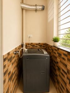 Balcony Image of 450 Sq.ft 1 BHK Apartment / Flat for rent in Electronic City Bengaluru for Rs. 23000