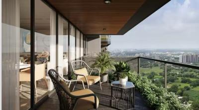 Balcony Image of 2700 Sq.ft 3 BHK Apartment / Flat for sale in A Shridhar Anantara Imperial, Science Park Ahmedabad for Rs. 21000000