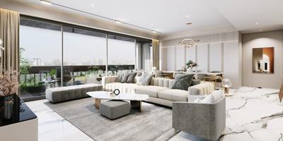 Hall Image of 3480 Sq.ft 4 BHK Apartment / Flat for sale in Thaltej Ahmedabad for Rs. 26100000