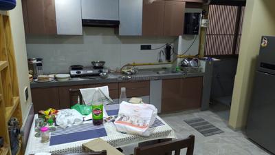 Kitchen Image of 2259 Sq.ft 3 BHK Apartment / Flat for sale in Keshav Samarth 56, Sargasan Gandhinagar for Rs. 11500000