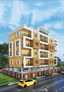 Image of 885 Sq.ft 2 BHK Apartment / Flat for sale in Sun Shine Heights, Rajarhat, Kolkata for Rs. 2736000