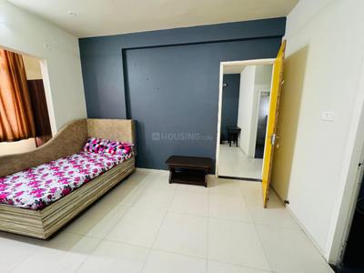 Bedroom Image of 600 Sq.ft 1 BHK Builder Floor for rent in Vijay Nagar Indore for Rs. 17999