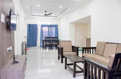 Hall Image of 3 BHK in Anjanadri Apartments in Gachibowli, Hyderabad