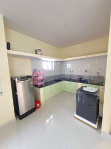 Kitchen Image of 600 Sq.ft 1 BHK Independent House for rent in Teachers Colony Bengaluru for Rs. 30000