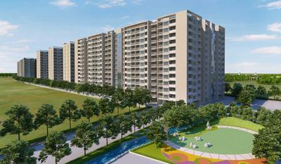 Image of 1076 Sq.ft 2 BHK Apartment / Flat for sale in Goel New Town Ph 4 D Bldg, Dhanori, Pune for Rs. 9000000