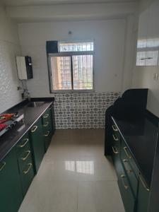 Kitchen Image of 990 Sq.ft 2 BHK Apartment / Flat for sale in Rajhans Kshitij Aspen Wing C, Vasai West Vasai for Rs. 8500000