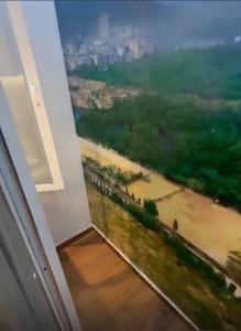 Balcony Image of 1120 Sq.ft 2 BHK Apartment / Flat for sale in Yes Palm Riveria, Mumbra Thane for Rs. 6500000