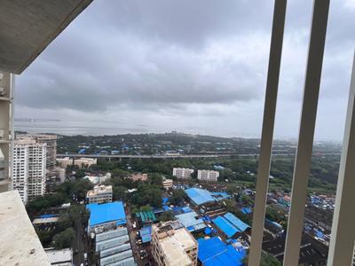 Balcony Image of 1100 Sq.ft 2 BHK Apartment / Flat for rent in Peninsula Celestia Spaces, Parel Mumbai for Rs. 145000